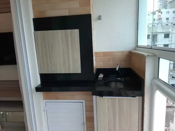 Imagem Apartamento com 2 dormitórios sendo 1 suíte e 1 vaga de garagem em Balneário Camboriú/SC