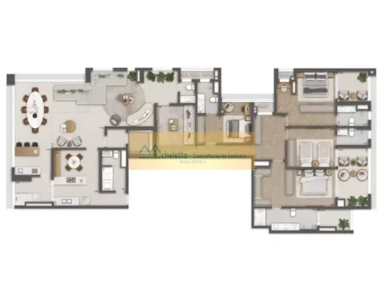 Imagem APARTAMENTO RESIDENCIAL em SÃO PAULO - SP, CERQUEIRA CÉSAR