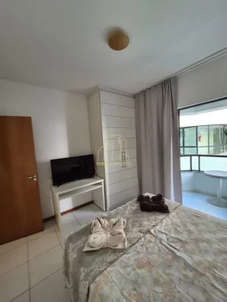 Imagem Apartamento mobiliado vista mar com um quarto e sala a venda no Rio Vermelho