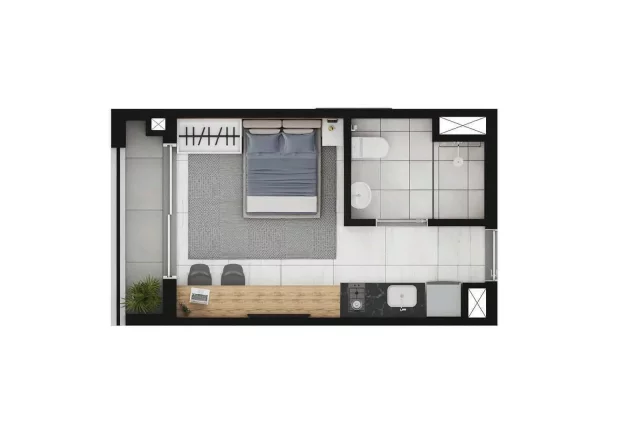 Studio / Brooklin - Vila Cordeiro