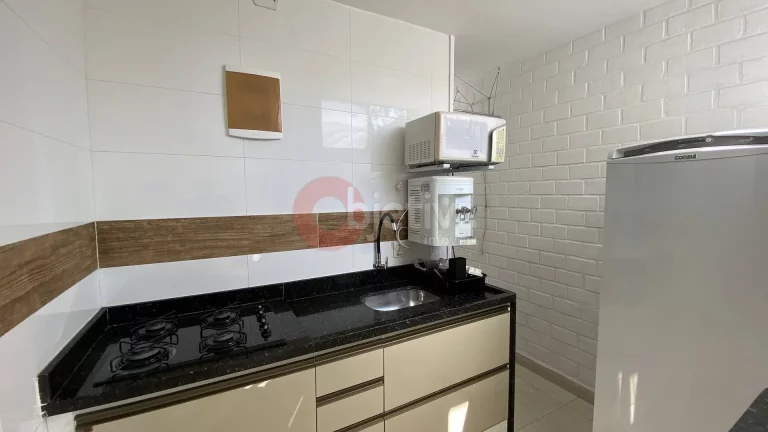 Imagem Apartamento linear, 2 quartos, mobiliado, Braga - Cabo Frio - RJ