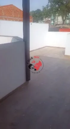 Imagem Cobertura nova sem uso,80m2 , estudo permuta até 50% ,2 dorms ,quintal ,.2wc , 1 vaga ,Cidade São Jorge, Santo André