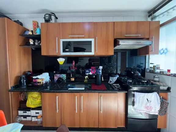 Imagem Cobertura com 3 dormitórios à venda, 142 m² por R$ 850.000 - Embaré - Santos/SP