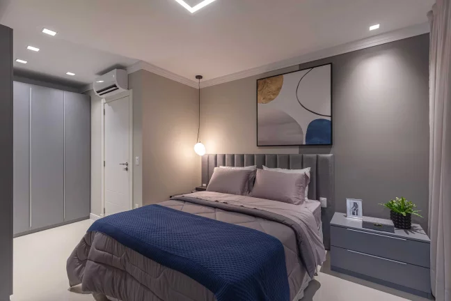 Imagem Cobertura Duplex Mobiliada Alto Padrão com 4 suítes, 2 vagas de garagem na meia praia em Itapema