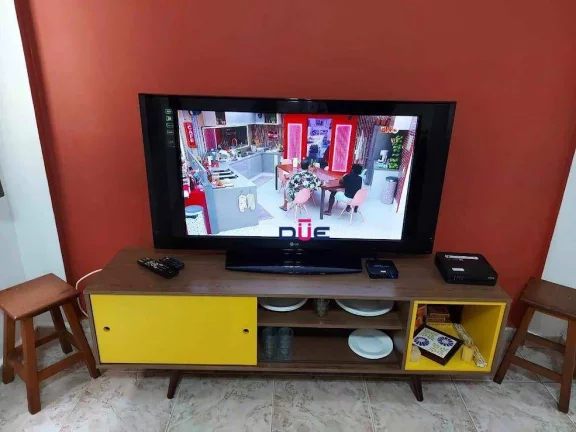 Imagem Apartamento com 1 dormitório à venda, 59 m² por R$ 300.000,00 - Gonzaga - Santos/SP