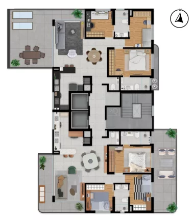 Imagem Apartamento à venda no bairro Passo da Areia - Porto Alegre/RS