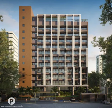 Imagem Studio c/ Varanda [26m²] ÷ 33 meses, 400m da Praia, Jatiúca