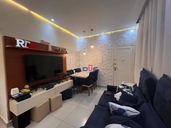 Imagem Apartamento com 2 dormitórios à venda, 57 m² por R$ 450.000,00 - Boqueirão - Santos/SP