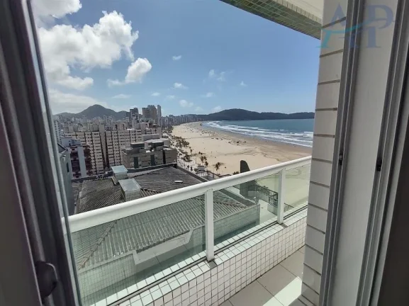 Imagem Apartamento Frente Mar na Guilhermina em Praia Grande