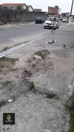 Imagem Terreno, Ribeirópolis - Praia Grande - SP.