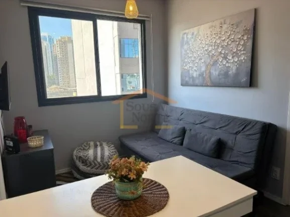 Imagem Apartamento de 34 m², com 2 dormitórios, banheiro, sala e cozinha, totalmente mobiliado.
SEM VAGA ...