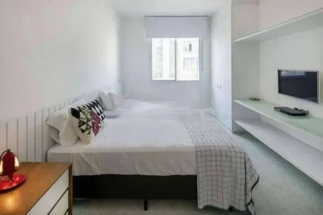 Imagem Apartamento Classe AA varanda fechada vista mar andar alto Souza Lima