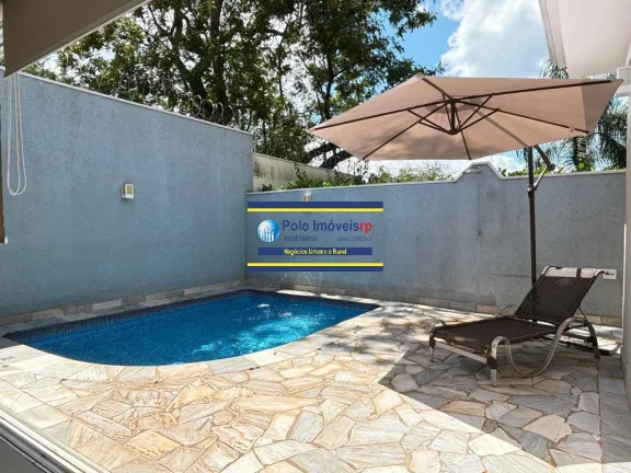 Imagem Casa térrea R$ 950.000 Condomínio San Remo, 3 quartos sendo 1 suíte, até 4 veículos, piscina, varanda gourmet - Recreio das Acácias - Rib. Preto