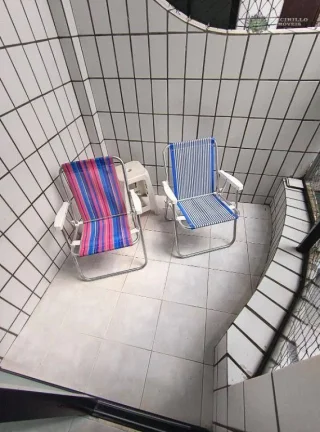 Imagem Apartamento com 1 dormitório à venda, 55 m² por R$ 359.000,00 - Canto do Forte - Praia Grande/SP