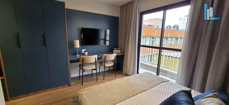 Imagem Studio pronto para morar de 26m2 perto do metrô Alto da Boa Vista - ótimo para morar e investir