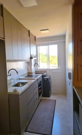 Imagem Lindo apartamento em Valinhos à venda, mobiliado, porteira fechada (todos os móveis e eletrodomés...