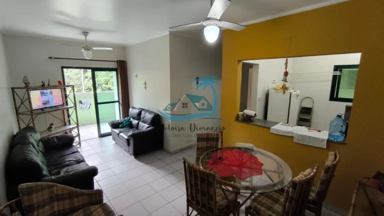 Apartamento com 2 dormitório a venda na Praia Grande em Ubatuba.