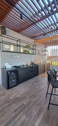 Imagem Flat mobiliado pé na areia mobiliado e com área de lazer na cobertura no Jardim Oceania / Bessa - FL0811.