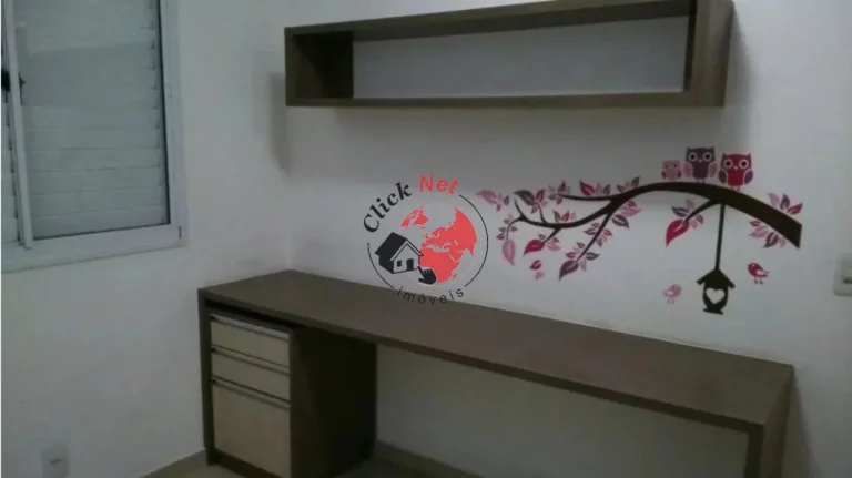Imagem Apartamento em andar alto à venda, localizado na Vila Alzira, Santo André com 2 dormitórios, 1 vaga, 52 m².