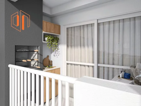 Imagem Apartamento para Venda em Pinhais, Jardim Amélia, 2 dormitórios, 1 banheiro, 1 vaga