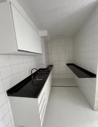 Imagem Apartamento com 35 M², 2 dormitórios, 1 banheiro, sala e cozinha. Apartamento com espaços planeja...