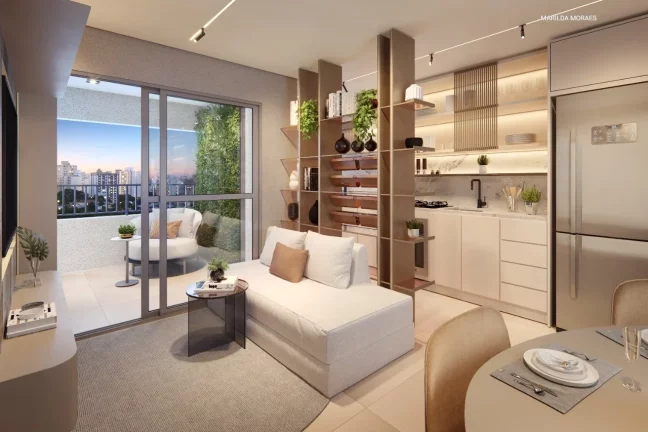Imagem Apartamento na Vila Anastácio de 2 dormitórios com suíte, com 55 m², é uma ótima opção, espe... Imagem Apartamento na Vila Anastácio de 2 dormitórios com suíte, com 55 m², é uma ótima opção, espe...