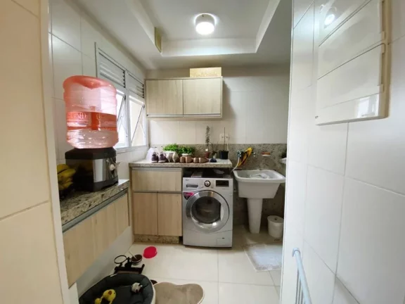 Imagem Apartamento de luxo no coração de Santo André-SP: 3 quartos, 3 suítes, 4 banheiros, 2 vagas na garagem, 115m²! Confira agora no Condomínio Paris Santo André!