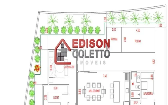 Imagem Casa nova a venda com 3 suites, no Condominio Villa Bela Vista em Piracicaba!!