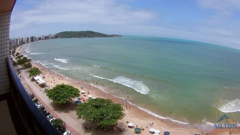 Imagem Apartamento com 4 Quartos Frente p/ Mar à Venda na Praia do Morro - Guarapari/ES