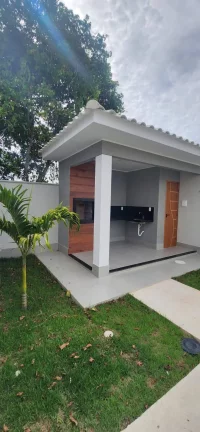 Imagem Ótima casa em Itaipuaçu, 3 quartos, área gourmet completa