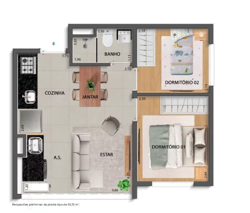 Imagem APARTAMENTO RESIDENCIAL em São Paulo - SP, Santana