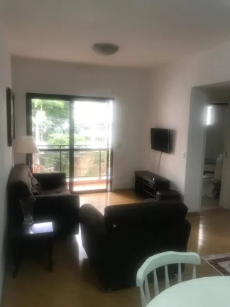Imagem Flat para LOCAÇÃO em Vila Nova Conceição - Contemporâneo 42m²