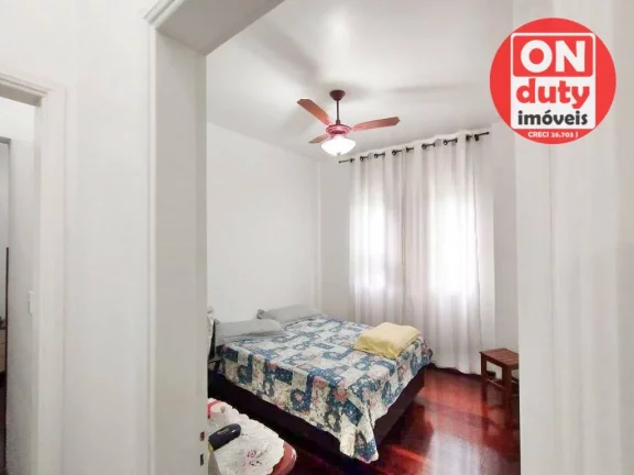 Imagem Apartamento com 2 quartos à venda, 100 m² por R$ 550.000 - Ponta da Praia - Santos/SP