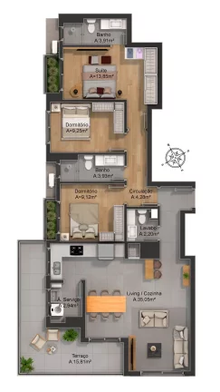 Imagem Apartamento à venda no bairro Petrópolis - Porto Alegre/RS