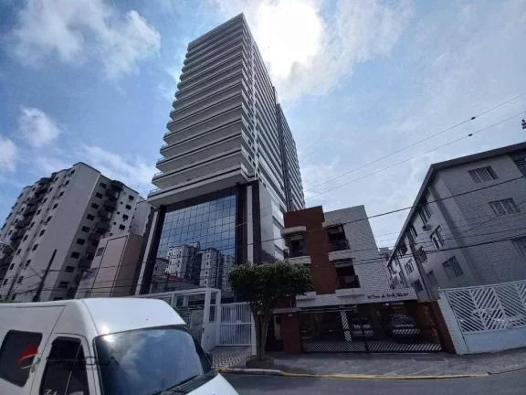 Imagem Apartamento com 2 dormitórios à venda, 95 m² por R$ 938.079,89 - Canto do Forte - Praia Grande/SP