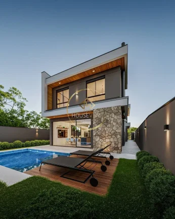 Imagem Casa Sobrado 4 dormitórios ( 4 suítes), 4 vagas, Terras Alpha, Sjc.