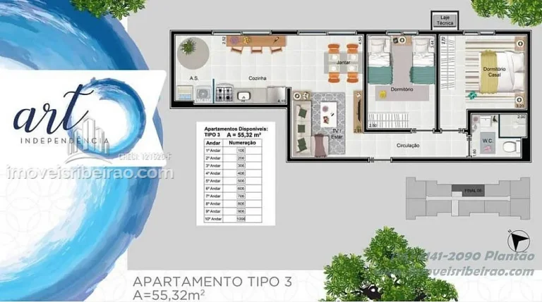 Imagem Art Independência #imoveisribeirao.com