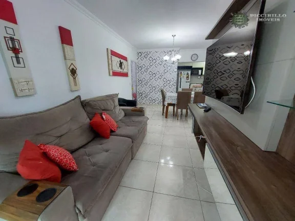 Imagem Apartamento com 2 dormitórios à venda, 70 m² por R$ 490.000,00 - Vila Guilhermina - Praia Grande/SP