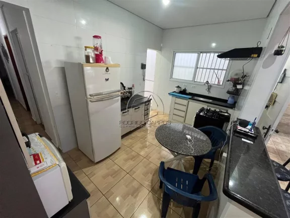 Imagem Casa Geminada Térrea com Piscina e 3 Quartos no Tupi, Praia Grande