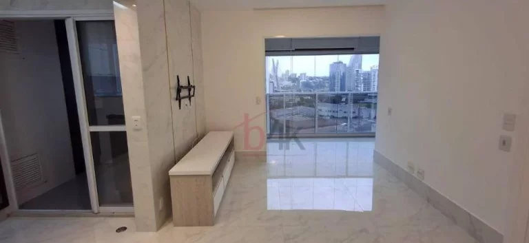 Imagem Apartamento com 1 dormitório para alugar, 48 m² por R$ 5.065,40/mês - Brooklin - São Paulo/SP