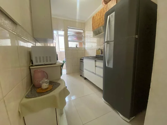 Imagem Apartamento com um dormitório a venda a 800m da praia em Santos!