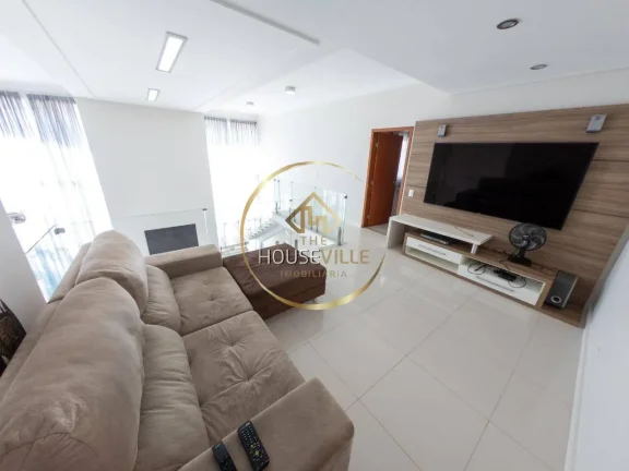 Imagem Casa Sobrado, 4 Dormitórios (4 suítes), Condomínio Jaguary, Urbanova.
