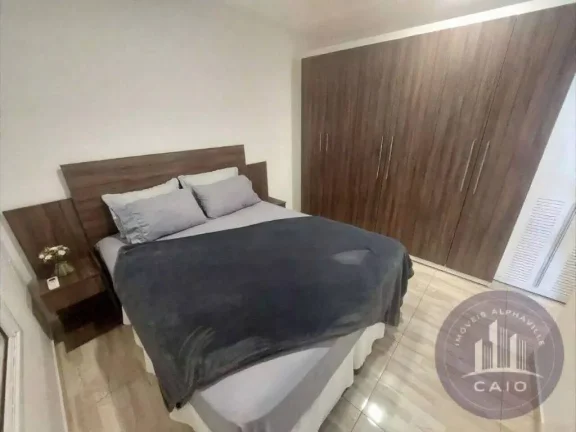 Imagem Apartamento 1 dormitório para alugar, 52 m² por R$ 5.300/mês Alphaville/SP