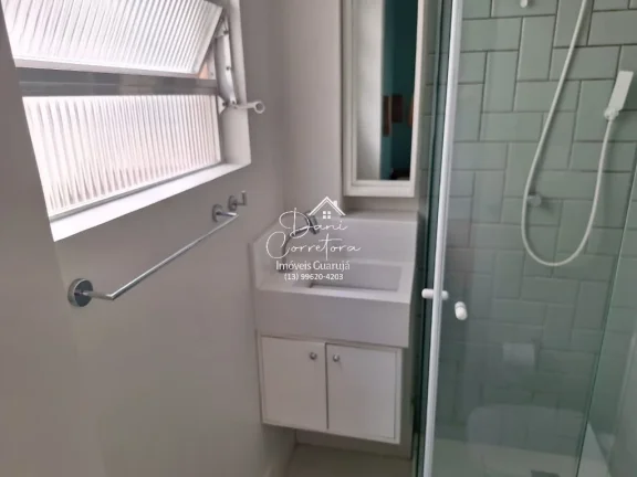 Imagem Apartamento à venda em Guarujá-SP: 2 quartos, 2 suítes, 2 salas, 2 banheiros, 1 vaga, 60 m² na Vila Alzira! Venha conferir!
