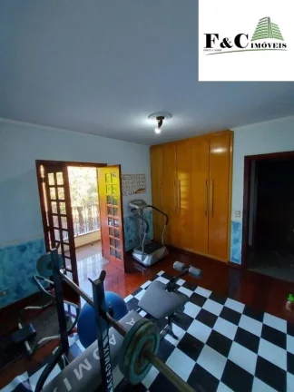 Imagem Casa para Venda em Americana, Vila Santa Maria, 3 dormitórios, 1 suíte, 3 banheiros, 8 vagas