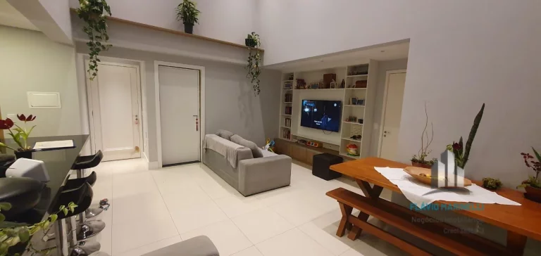 Imagem Soho Tamboré Lindo Apto de 107 Metros com 4 Dorms sendo 1 Suíte e 2 Dorms Office e 2 Vagas de Garagem