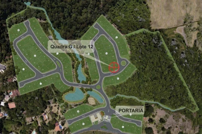 Cond. Quinta dos Lagos - Lote 522,67m² no miolo do condo!