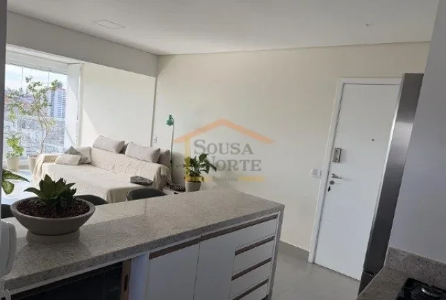 Imagem Apartamento com 64 m² de área útil, bem distribuídos, com varanda integrada à sala, proporciona...