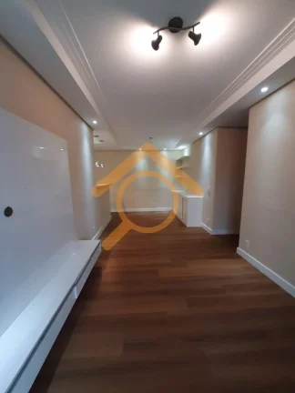 Imagem Apartamento para locação na Vila Isa, São Paulo-SP: 3 quartos, 1 suíte, 2 salas, 2 banheiros, 2 vagas de garagem - 81,00 m²