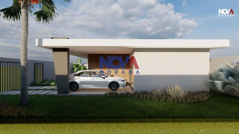 Imagem Com uma arquitetura moderna e sofisticada, essa residência foi construída com os melhores materiai...
